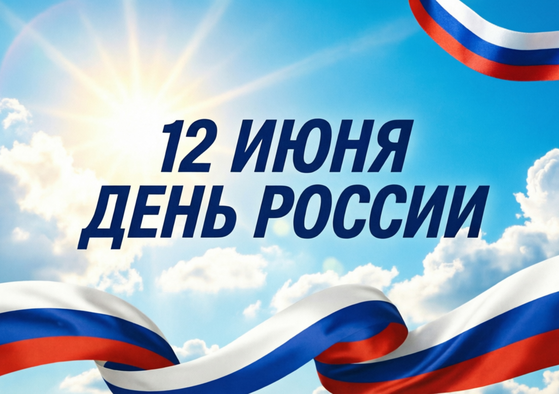 Поздравляем с главным праздником страны - Днем России!